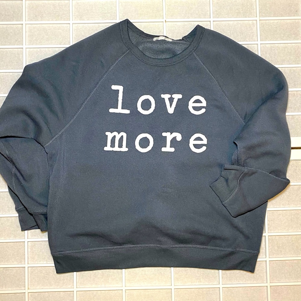 Cozy positive sweat shirt